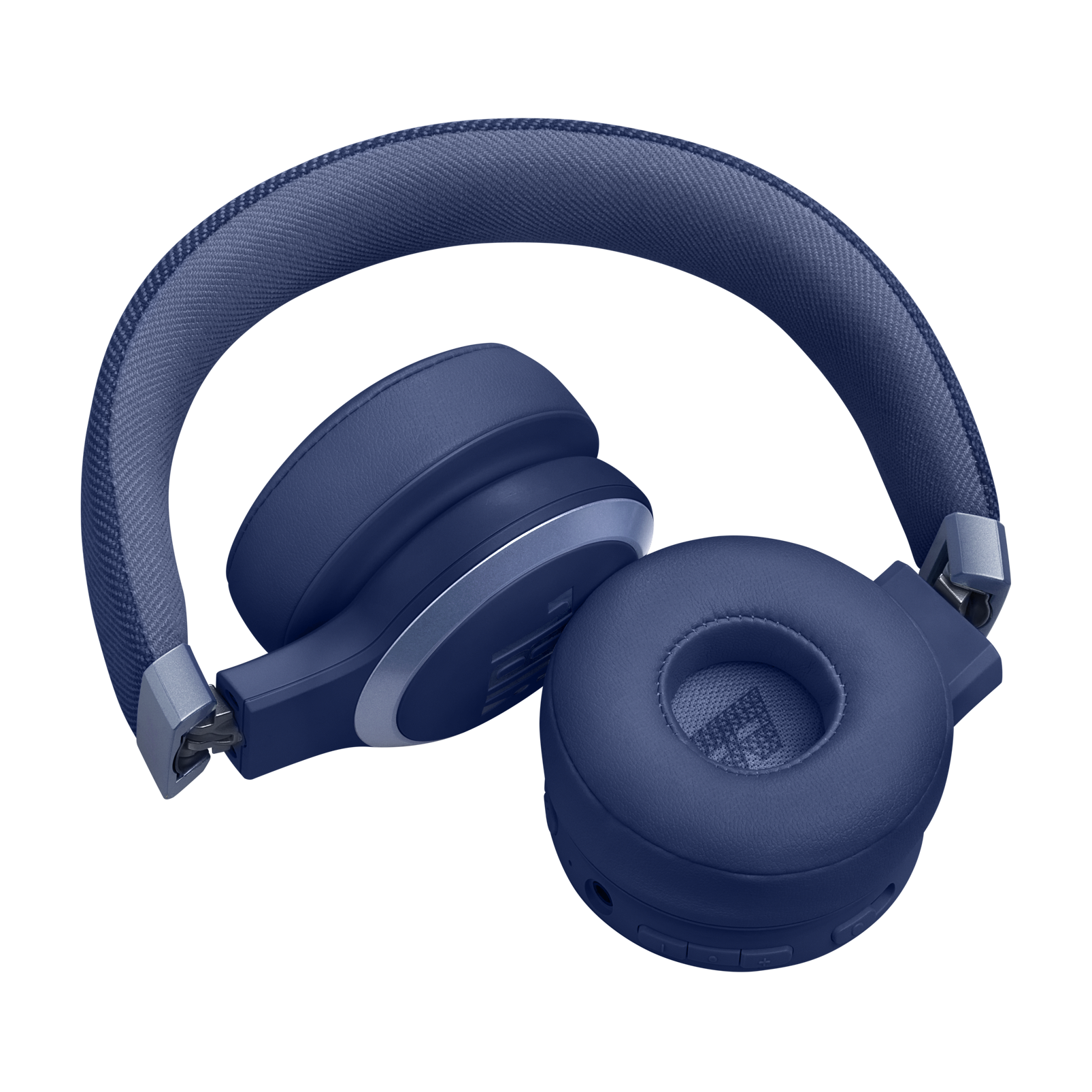 JBL Live 670NC - Blue - Wireless On-Ear Headphones with True Adaptive Noise Cancelling - Detailshot 1
